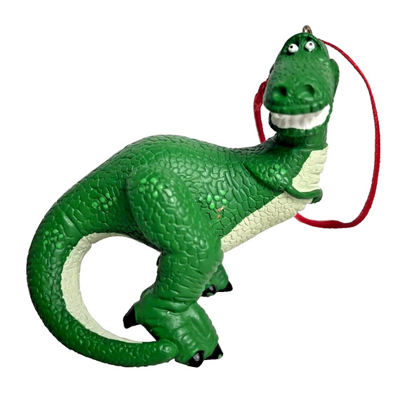 Pixar Other - Disney Toy Story Pixar REX Green Dinosaur Christmas Ornament Xmas Holiday 2.5"